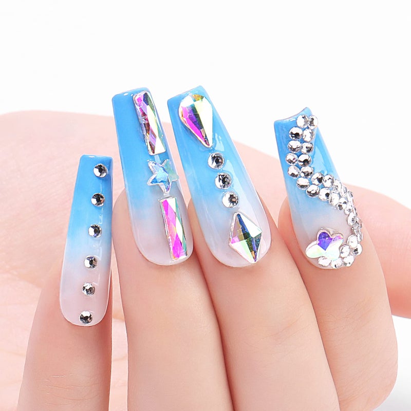 AIMEILI Soak Off Blue Gel Nail Polish Christmas Nail Color Set Of 6pcs X 10ml - Kit Set 32 - Image 5